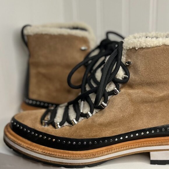 Rag & Bone Women's Compass Genuine Shearling Boots Size 9/39 - Picture 5 of 9
